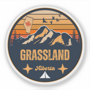 Adesivo Pastagem, Alberta