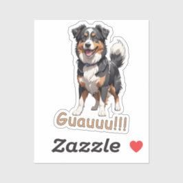 Adesivo Pastor ovejero australiano