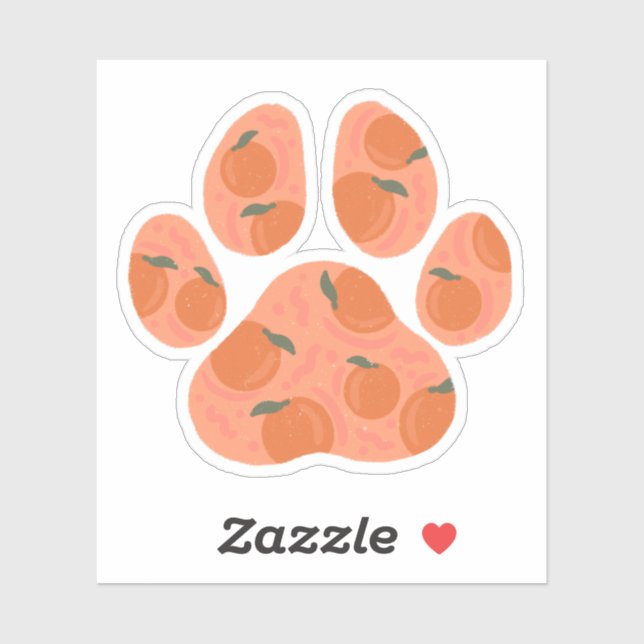 Adesivo Pata Laranja (Folha)