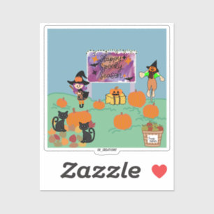 Adesivo Patch de Abóbora Bonita