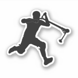 Adesivo Patinete livre estilo sem riscos