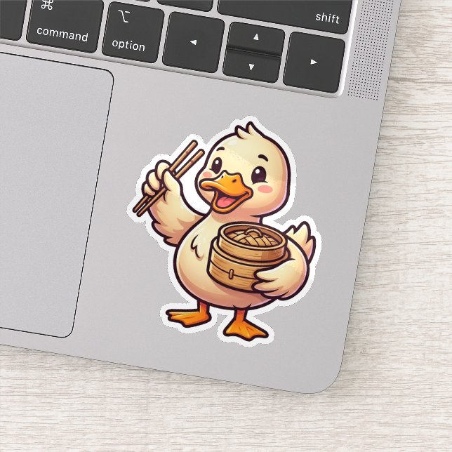 Adesivo Pato de Bolinho (Detalhe)
