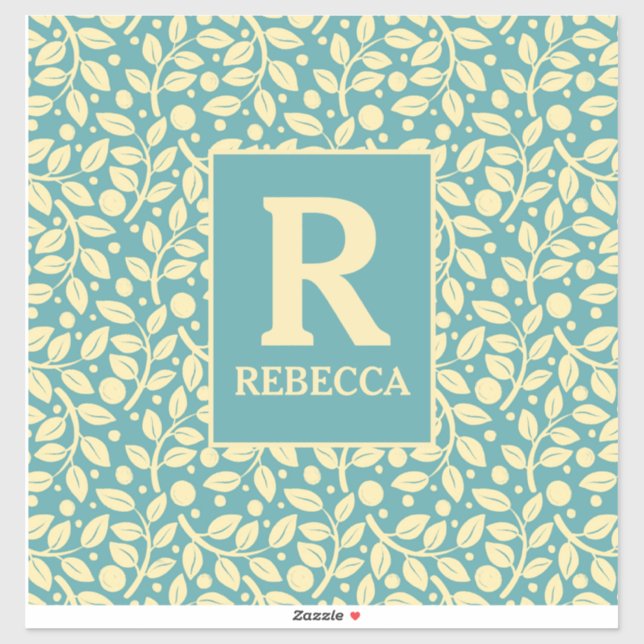 Adesivo Pato Ovo Azul e Creme Folha de Folha (Folha)