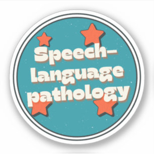 Adesivo Patologia da fala e da linguagem