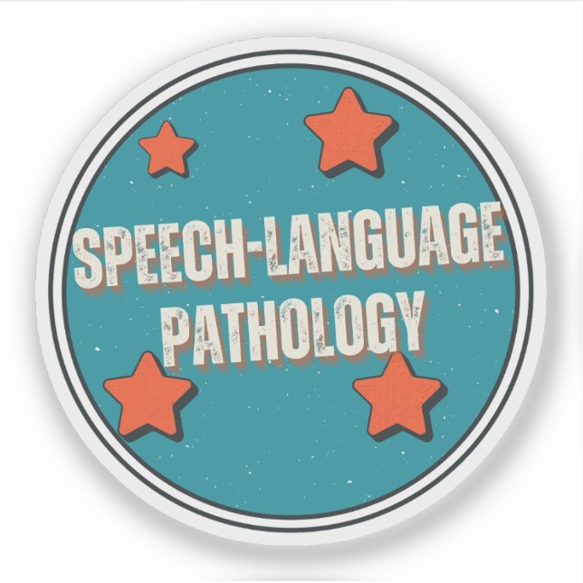 Adesivo Patologia da Fala e Linguagem (Frente)