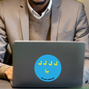 Adesivo Patos Motivacionais Fofos