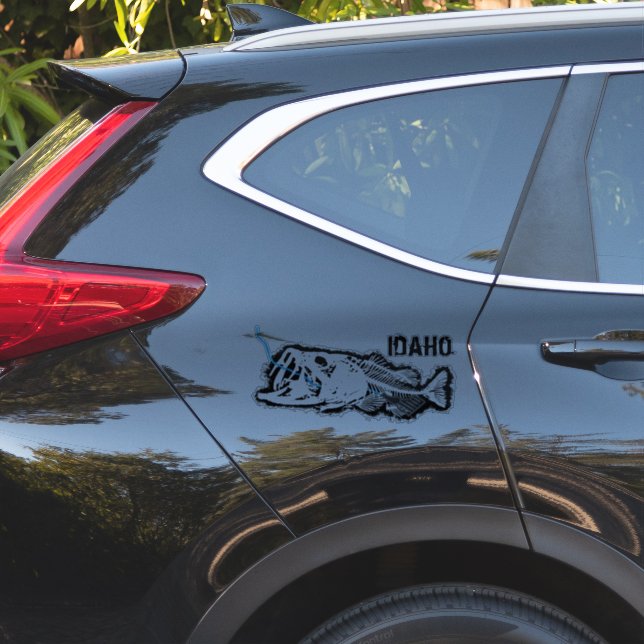 ADESIVO PATRIOT - IDAHO SWALLOWED - UM BASE RUIM (Lado do carro)