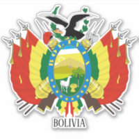 Patriótico Casaco de Armas da Bolívia