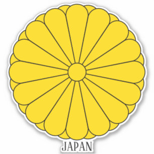 Adesivo Patriótico Imperial Seal do Japão