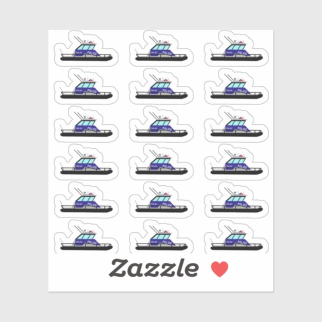 Adesivo Patrol Boat (Folha)