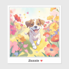 Adesivo Pau de Cachorro Feliz