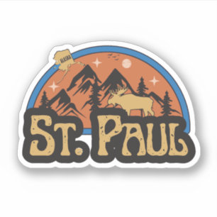 Adesivo Paul, Alaska Sticker