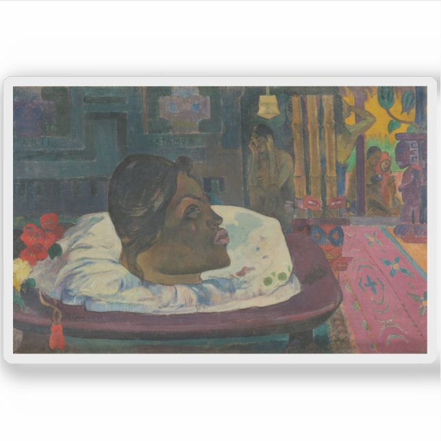 Adesivo Paul Gauguin - Arii Matamoe (O Fim Real) (Frente)
