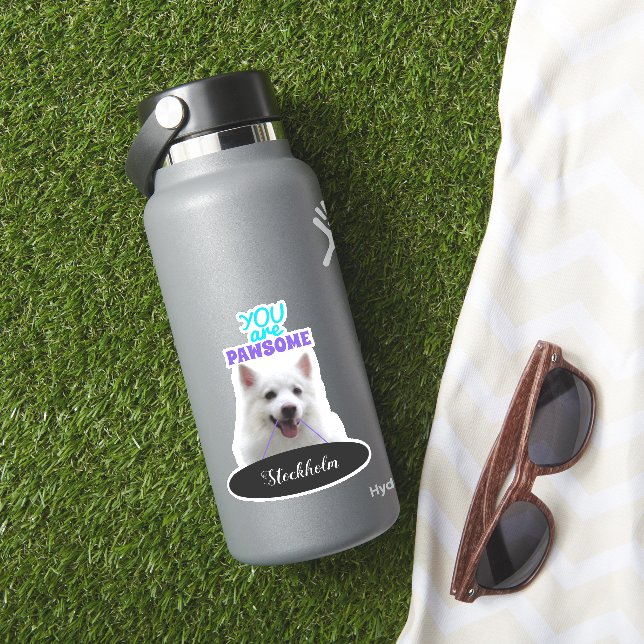 Adesivo Pawsome Vinil Stickers Roxo (HydroFlask Insitu)
