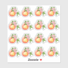 Adesivo Peach Blossom Watercolor MiniSticks