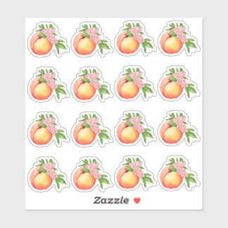 Adesivo Peach Blossom Watercolor MiniSticks