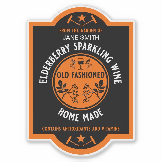 Adesivo Peça de Morango de Morango Personalizada (Frente)