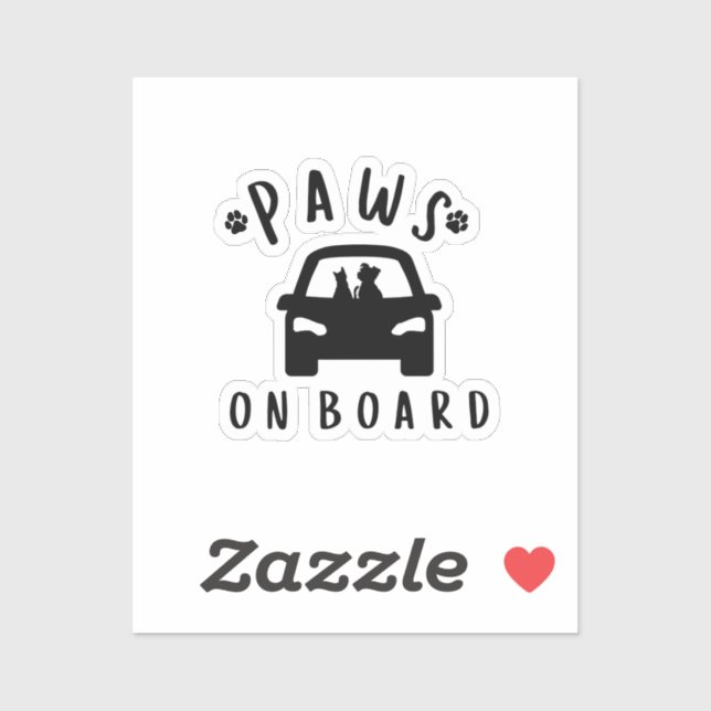 Adesivo Peças no Conselho com o carro de pasto (Folha)