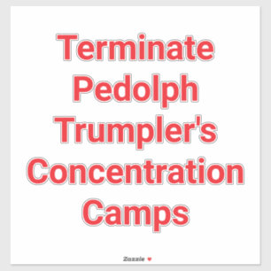 Adesivo Pedolph Trumpler Campo Ilegal Hankamer Artjunkhaus