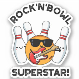 Adesivo Pedra De Boliches Engraçadas Superstar E Rock