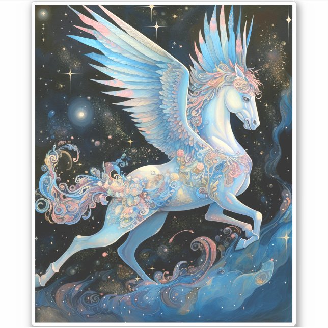 Adesivo Pegasus Fantasy Art (Frente)