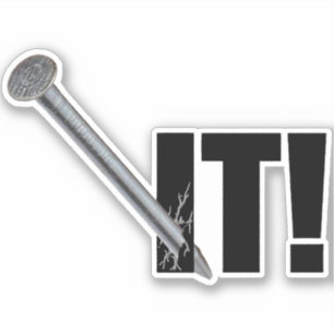 Adesivo PEGOU! Preto