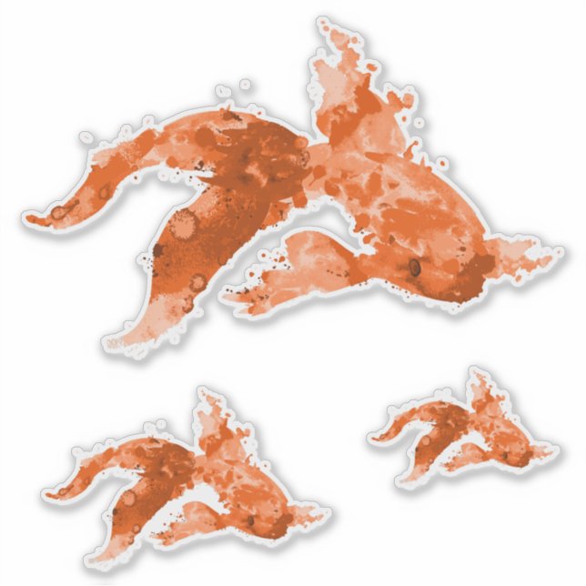 Adesivo peixe-dourado (Frente)