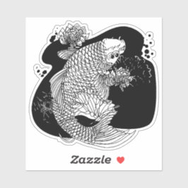 Adesivo peixe japonês