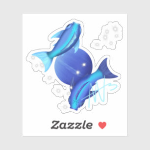 Adesivo Peixes Starry Neptune Zodiac