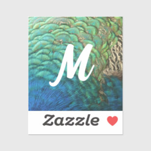 Adesivo Penas de Peacock I Abstrato