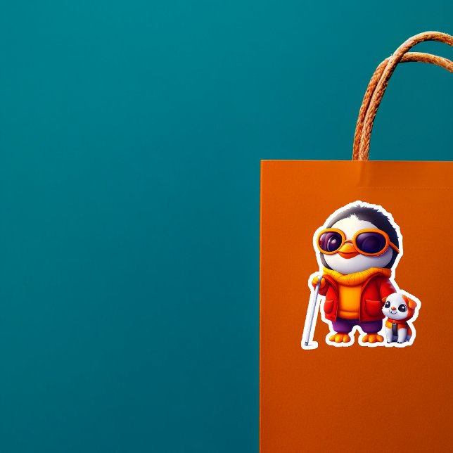 Adesivo Penguin Traveler Vinyl Sticker (Criador carregado)