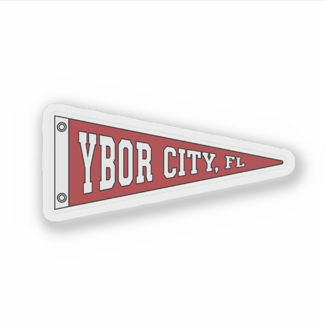 Adesivo Pennant of Ybor City - Florida (Frente)