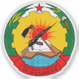 Adesivo People's Republic of Mozambique emblem (1975-1982)