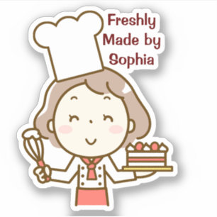 Adesivo Pequena Chef
