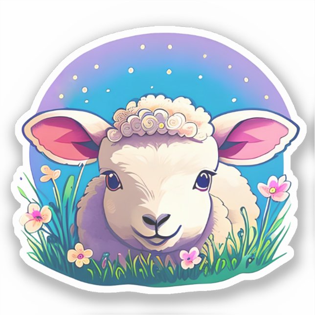 Adesivo Pequena Lambe (Frente)