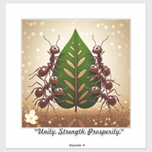 Adesivo "Pequenas Maravilhas Unidos"