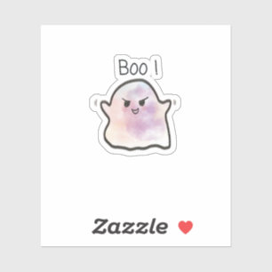 Adesivo Pequeno Boo é Cheeky Engraçado Memória