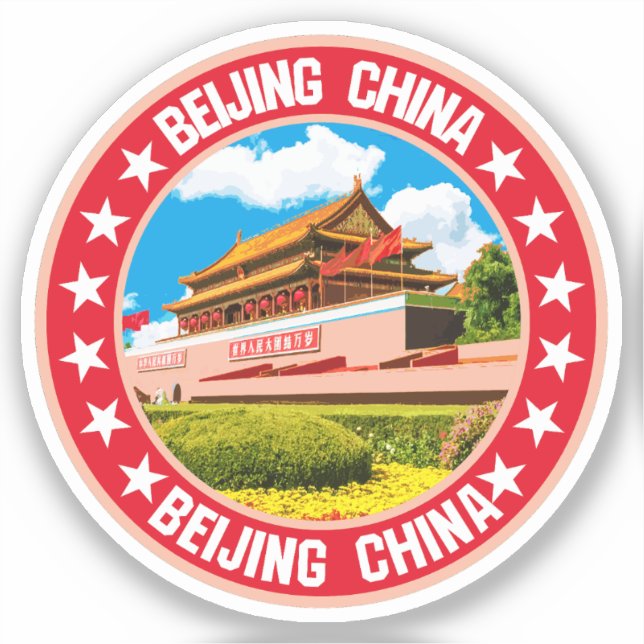 Adesivo Pequim (Frente)