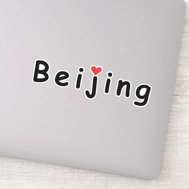 Adesivo Pequim China (Detalhe)