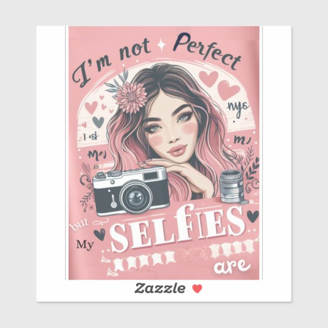 Adesivo Perfect Girl (Folha)