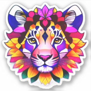 Adesivo Perfil do Tigre