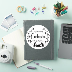 Adesivo Pergunte-Me Sobre Minha Cashmere