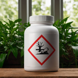 Adesivo Perigoso Para O Ambiente