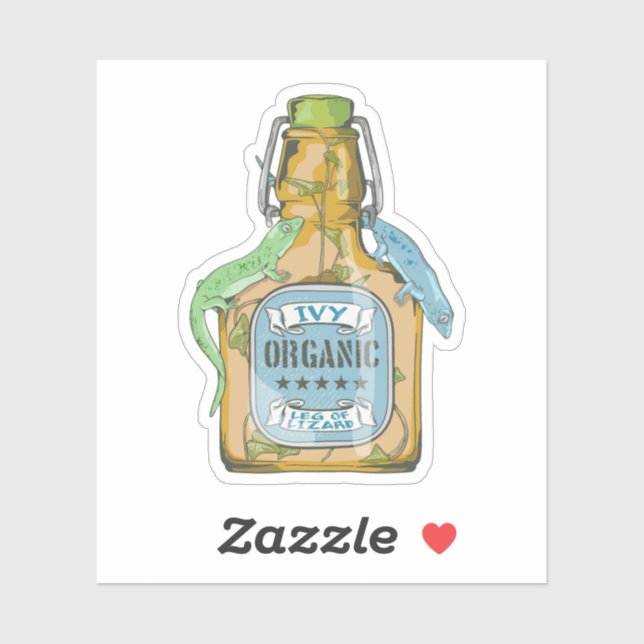 Adesivo Perna de lagarto Shakespeare Macbeth (Folha)