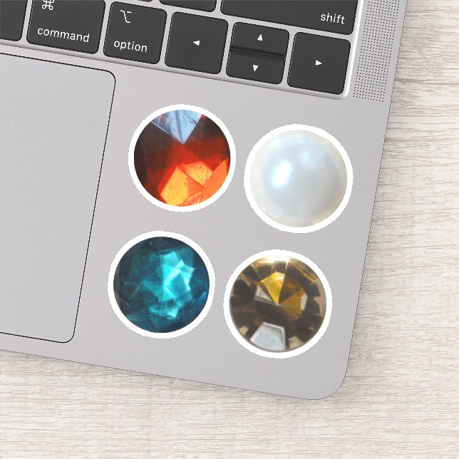 Adesivo Pérolas e gemas (Detalhe)