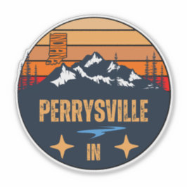 Adesivo Perrysville, Indiana