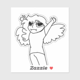 Adesivo Personagem Tiny Chaos Tyto Harpy