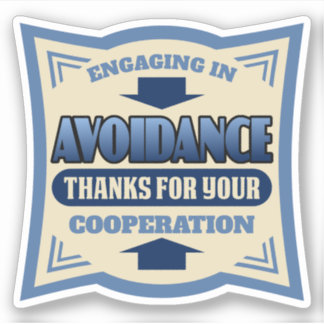 Adesivo Personalidade introdutória INTJ anti-social loner 