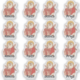 Adesivo Personalised Penguin Cupid Sticker Pack