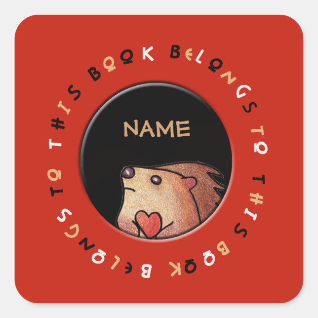 Adesivo personalizado de porcas (Frente)